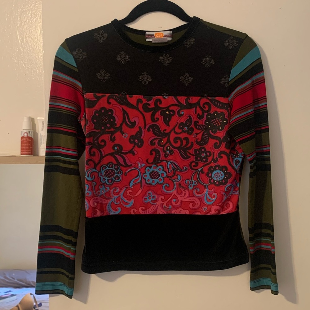 Y2K Patchwork Top